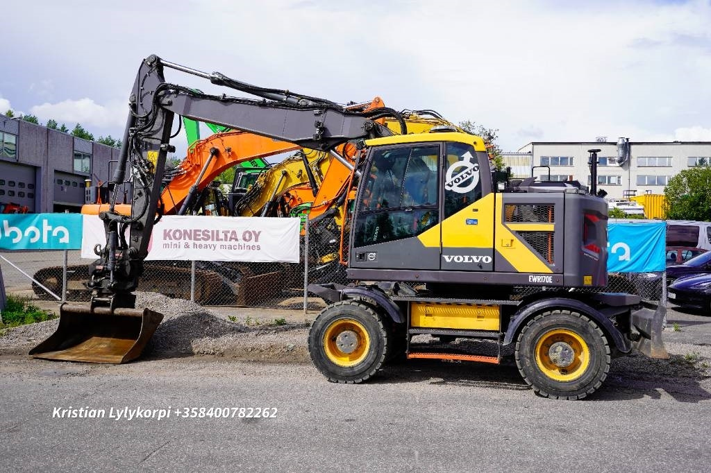 Volvo EWR170E OILQUICK PYÖRITTÄJÄ - Wheel excavator: picture 1 Volvo EWR170E OILQUICK PYÖRITTÄJÄ - Wheel excavator: picture 1