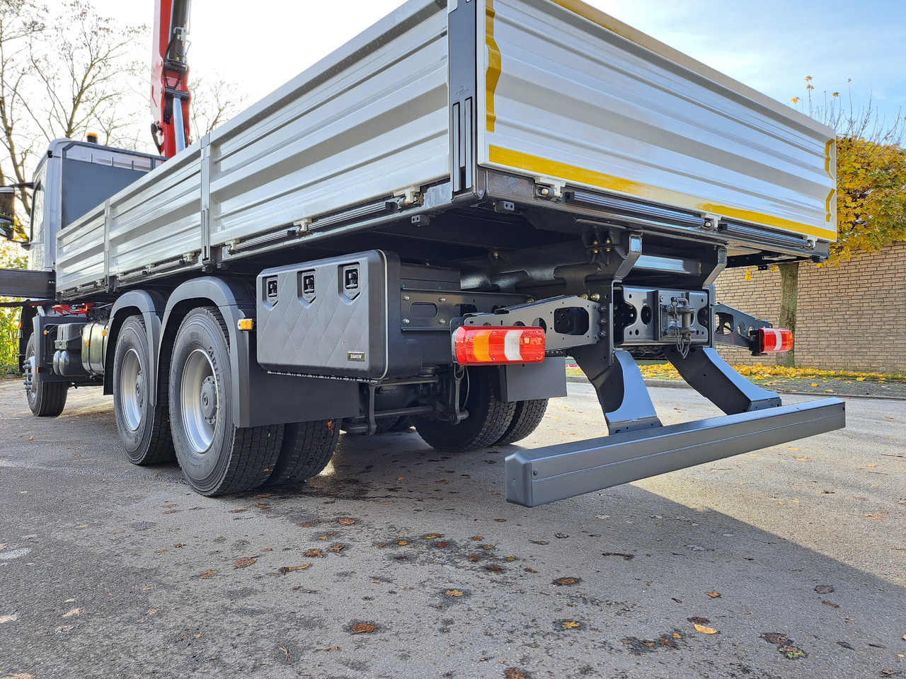 MERCEDES-BENZ AROCS 3340 CRANE FASSI F245 FLATBED TWISTLOCK EURO 3 - Dropside/ Flatbed truck, Crane truck: picture 4 MERCEDES-BENZ AROCS 3340 CRANE FASSI F245 FLATBED TWISTLOCK EURO 3 - Dropside/ Flatbed truck, Crane truck: picture 4