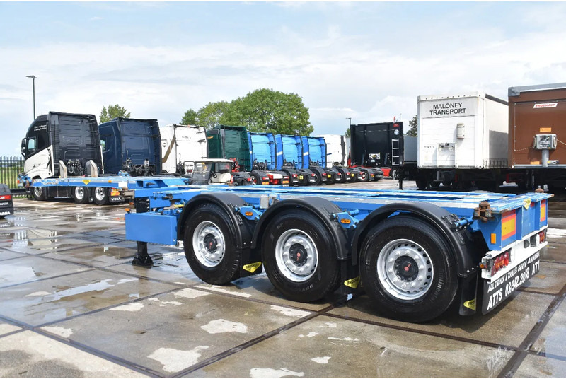 Broshuis MFCC - LIFT AXLE - SAF AXLES - DISC BRAKES - 2 x EXTENDABLE - EXCELLENT CONDITION - - Container transporter/ Swap body semi-trailer: picture 4 Broshuis MFCC - LIFT AXLE - SAF AXLES - DISC BRAKES - 2 x EXTENDABLE - EXCELLENT CONDITION - - Container transporter/ Swap body semi-trailer: picture 4