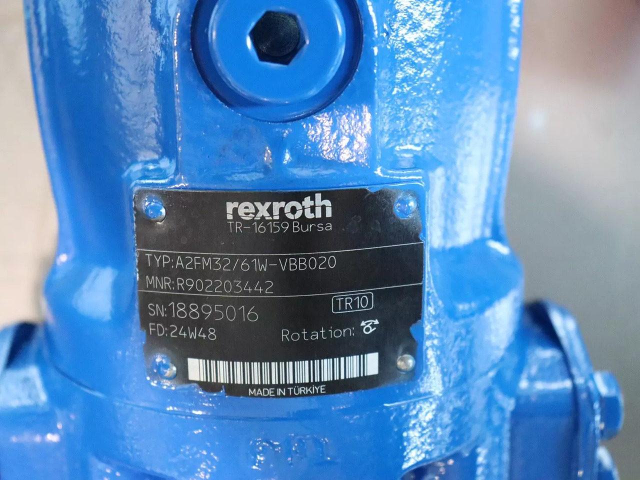 REXROTH A2FM32/61W-VBB020 - Hydraulic motor for Construction machinery: picture 5 REXROTH A2FM32/61W-VBB020 - Hydraulic motor for Construction machinery: picture 5
