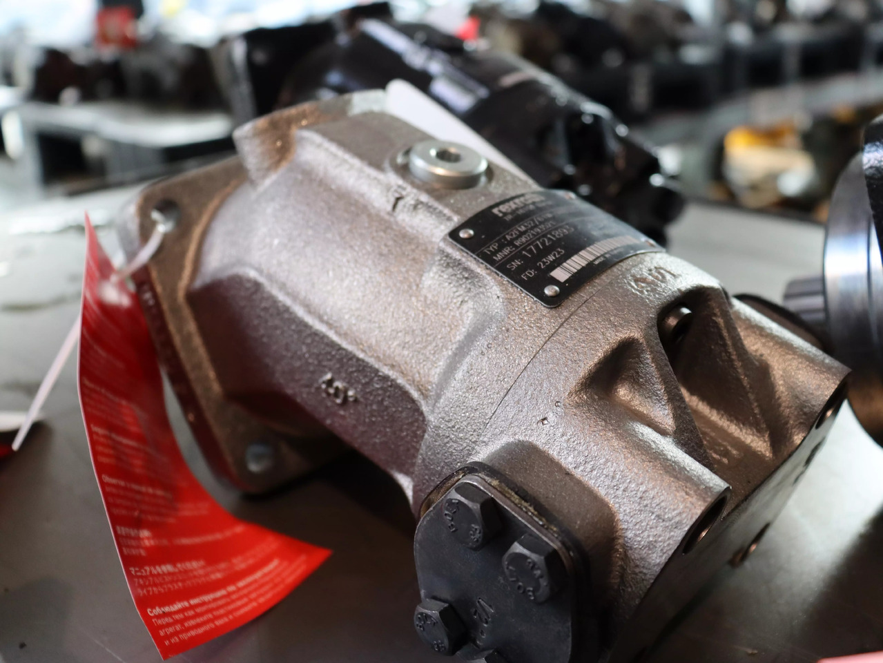 REXROTH A2FM63/61W-VAB020 - Hydraulic motor for Construction machinery: picture 1 REXROTH A2FM63/61W-VAB020 - Hydraulic motor for Construction machinery: picture 1