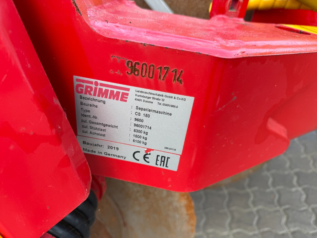 Grimme CS 170 RotaPower - Potato harvester: picture 2 Grimme CS 170 RotaPower - Potato harvester: picture 2
