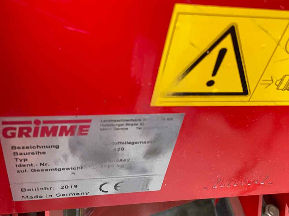 Grimme GL 420 - Harvester: picture 2 Grimme GL 420 - Harvester: picture 2