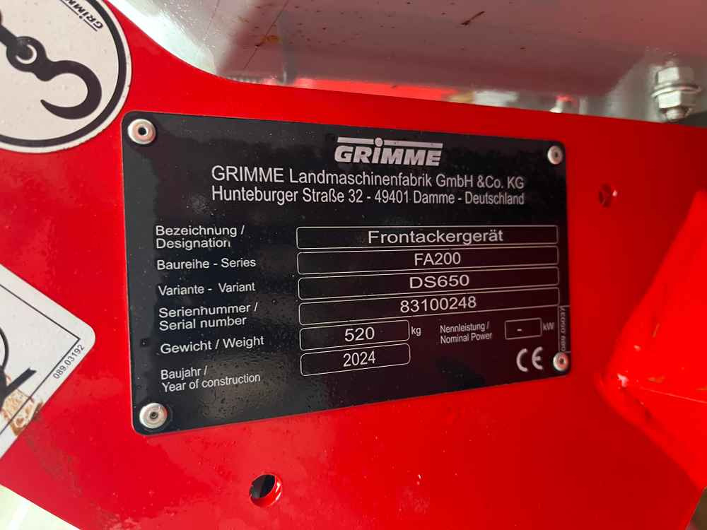 Harvester Grimme FA 200: picture 6