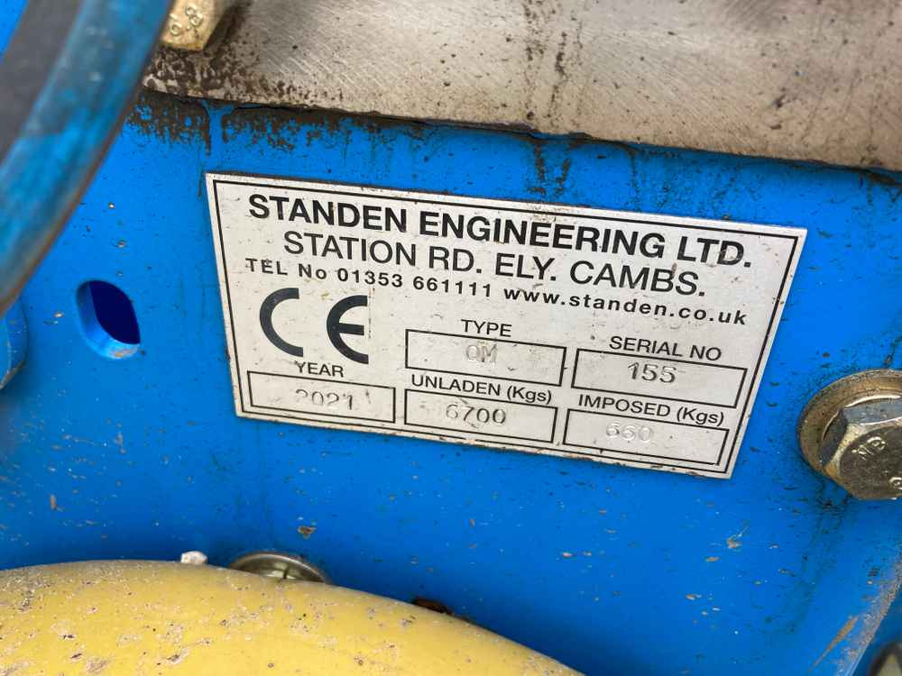 Standen Standen QM 2 Row Trailed Potato Harvester - Harvester: picture 2 Standen Standen QM 2 Row Trailed Potato Harvester - Harvester: picture 2