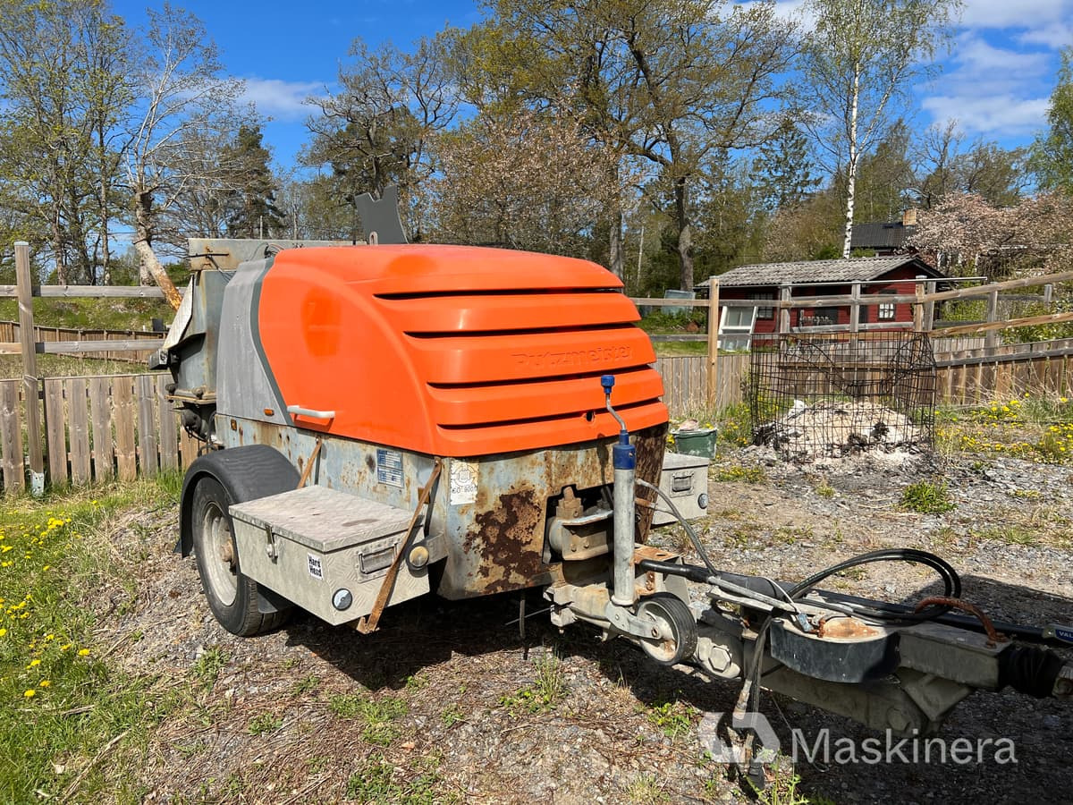 Betongpump Släpvagn Putzmeister P718 - Stationary concrete pump: picture 4 Betongpump Släpvagn Putzmeister P718 - Stationary concrete pump: picture 4
