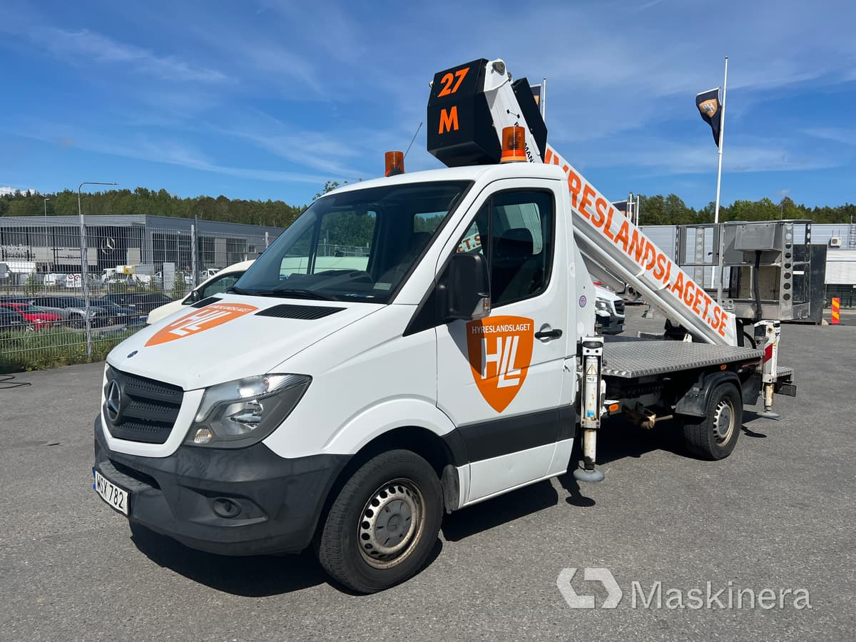 Truck mounted aerial platform Billift Mercedes-Benz Sprinter / Ruthmann TB 270: picture 1