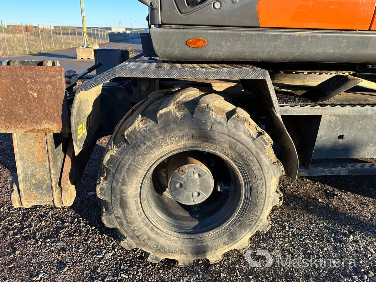 Crawler excavator Hjulgrävare Doosan DX160W-5: picture 29