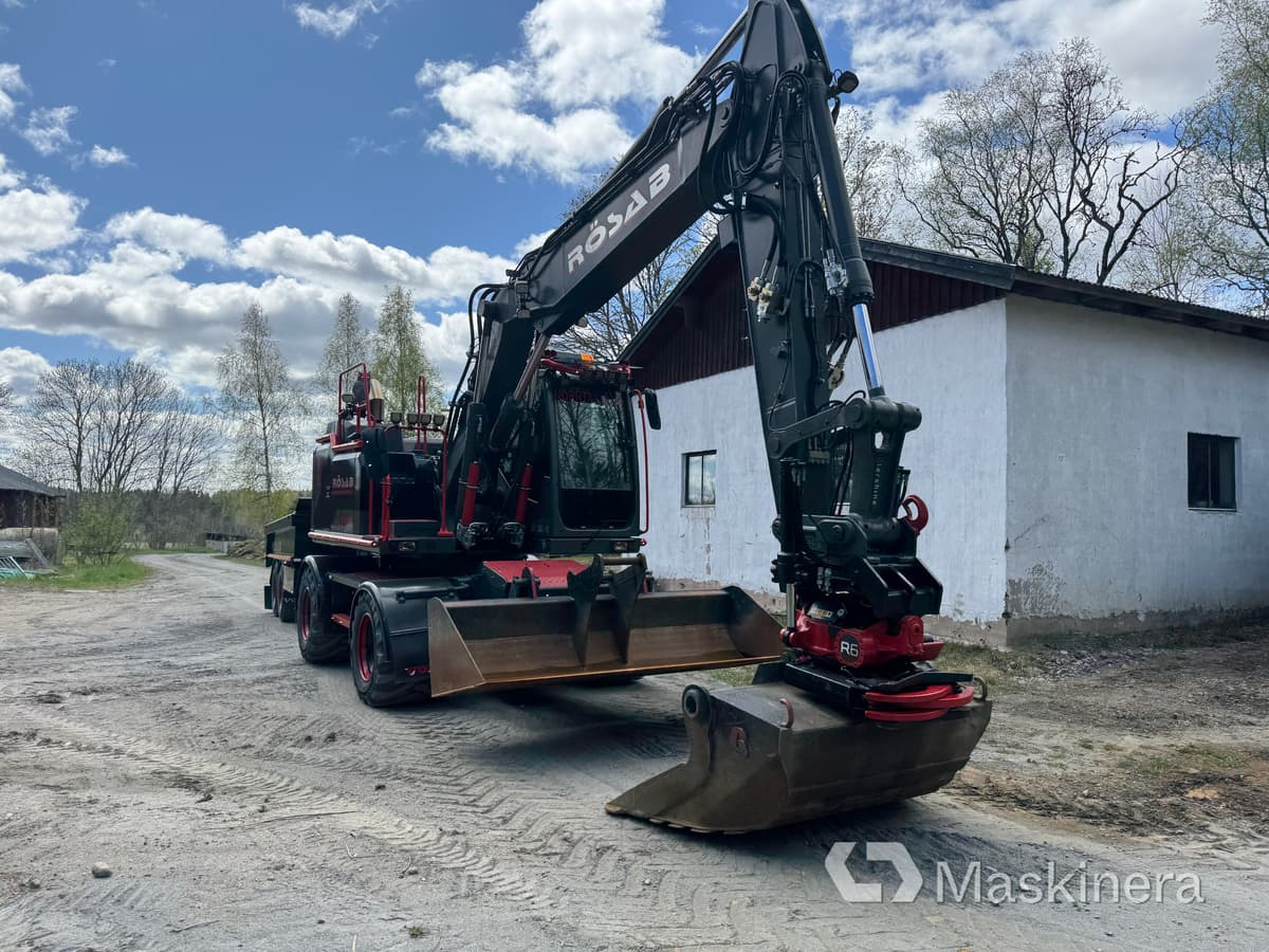 Hjulgrävare Volvo EW160E med kärra - Crawler excavator: picture 3 Hjulgrävare Volvo EW160E med kärra - Crawler excavator: picture 3