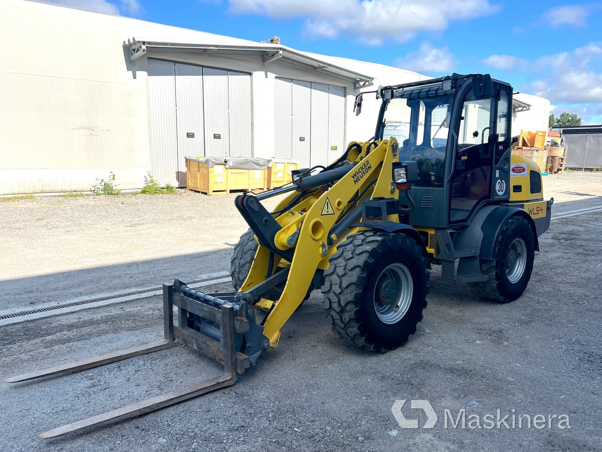 Hjullastare Wacker Neuson WL 54 med redskap - Wheel loader: picture 1 Hjullastare Wacker Neuson WL 54 med redskap - Wheel loader: picture 1