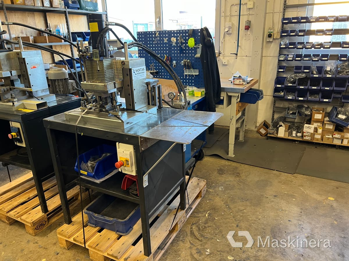 Hydraulisk press Santas Mekaniska DS88 - Metalworking machinery: picture 2 Hydraulisk press Santas Mekaniska DS88 - Metalworking machinery: picture 2