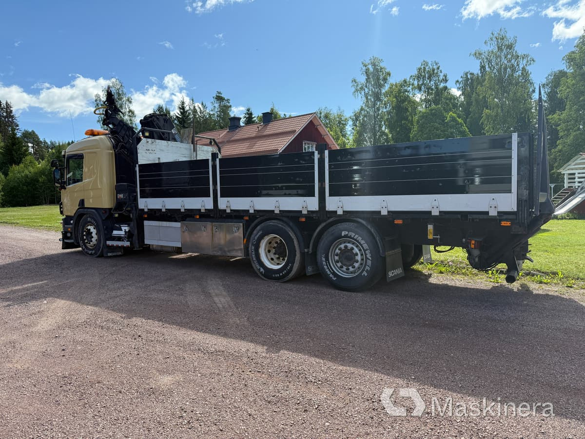 Kranbil Scania 114G - Crane truck, Dropside/ Flatbed truck: picture 3 Kranbil Scania 114G - Crane truck, Dropside/ Flatbed truck: picture 3