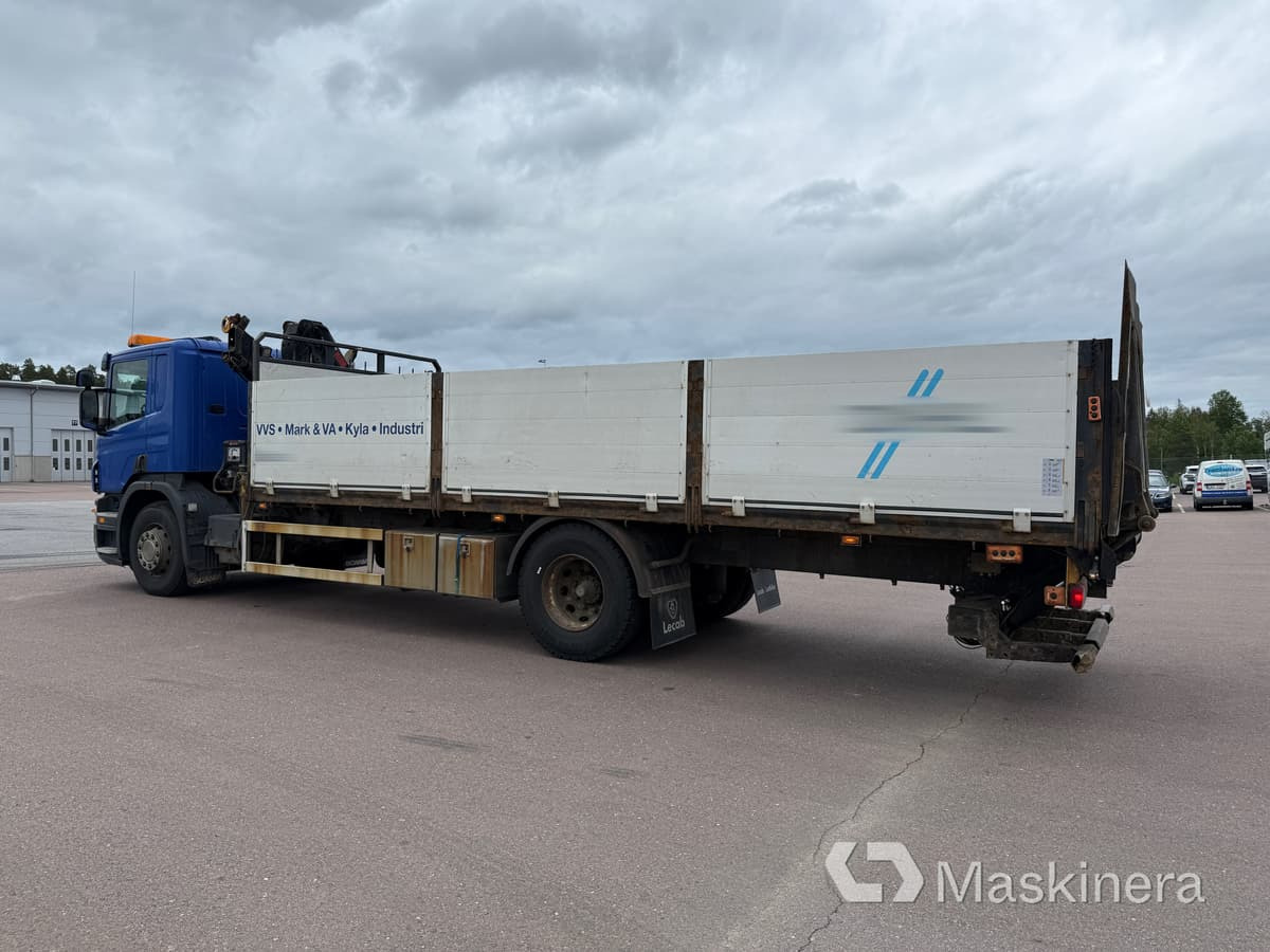 Kranbil Scania P320 - Dropside/ Flatbed truck, Crane truck: picture 3 Kranbil Scania P320 - Dropside/ Flatbed truck, Crane truck: picture 3