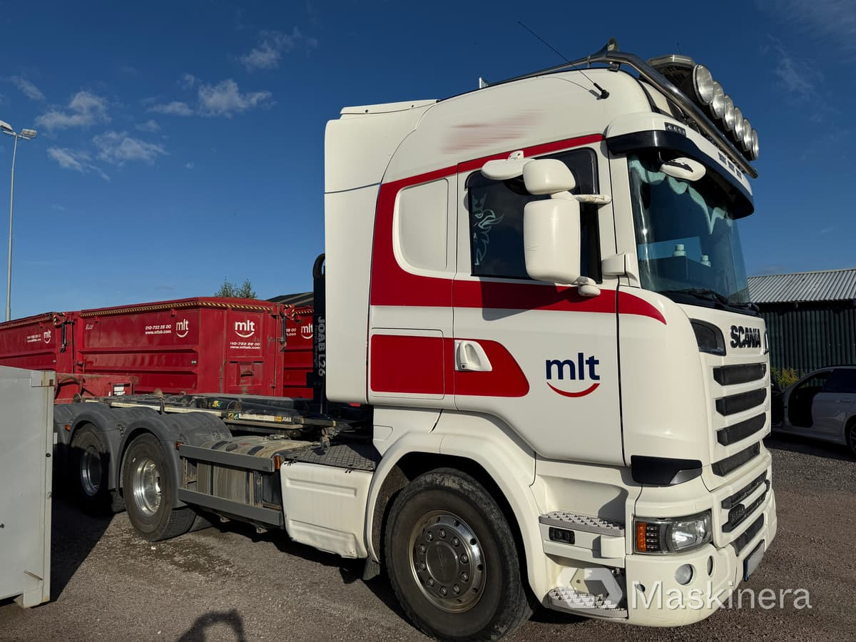 Lastväxlare Scania R580 8X4 Tridem - Hook lift truck: picture 5 Lastväxlare Scania R580 8X4 Tridem - Hook lift truck: picture 5