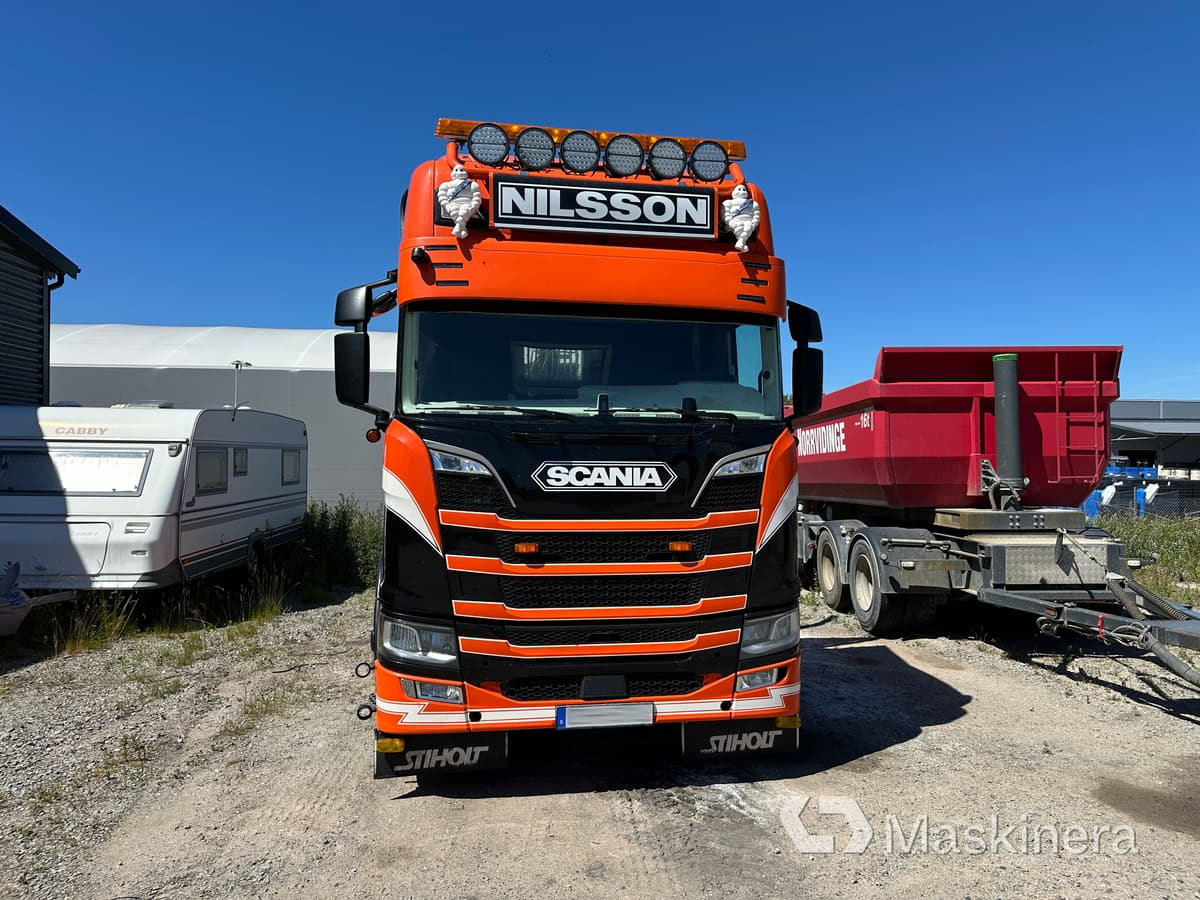 Timmerbil Scania R650B 6X4 NB + Släp - Timber truck: picture 2 Timmerbil Scania R650B 6X4 NB + Släp - Timber truck: picture 2