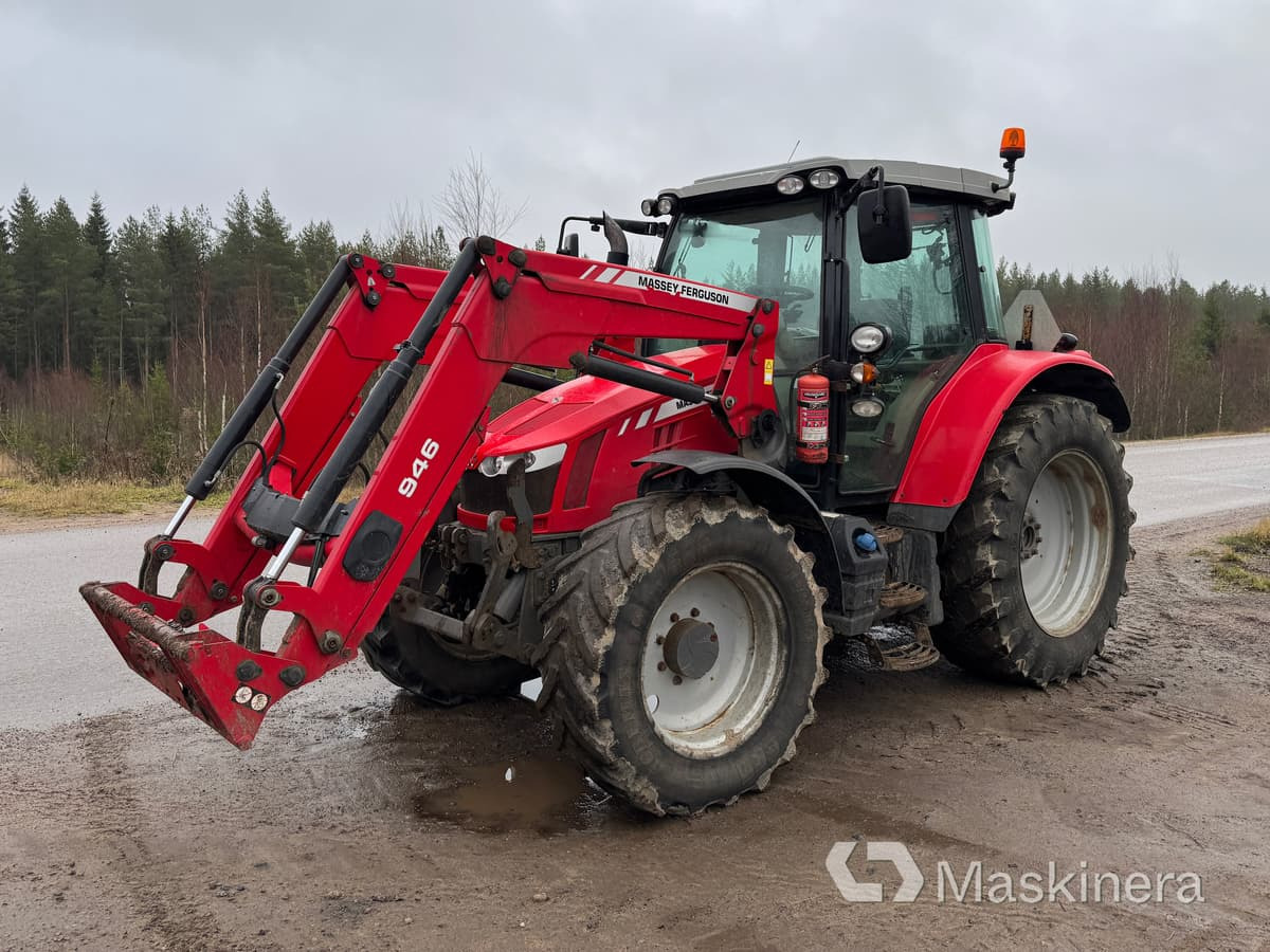 Traktor Massey Ferguson MF 5613 med Frontlastare - Farm tractor: picture 1 Traktor Massey Ferguson MF 5613 med Frontlastare - Farm tractor: picture 1