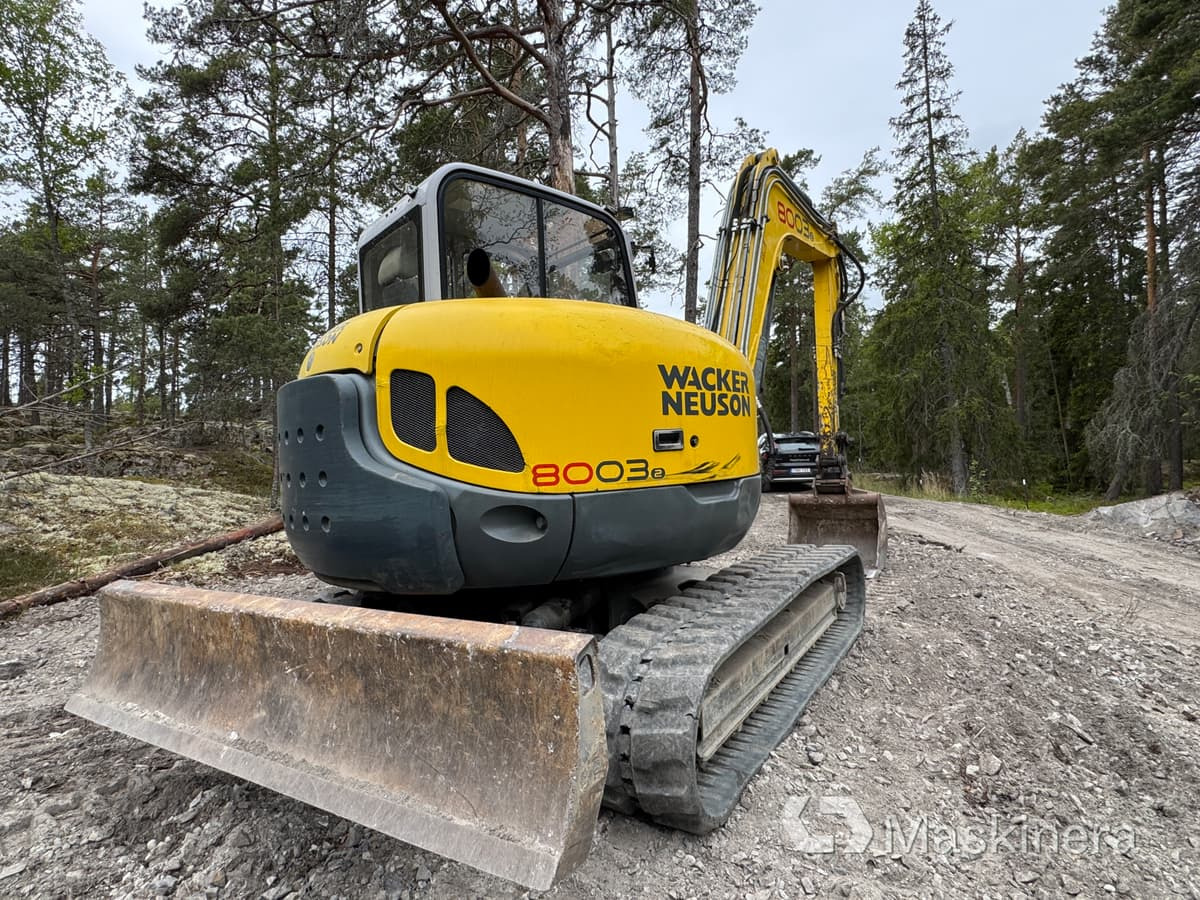 Wacker Neuson 8003-2 Grävmaskin Wacker Neuson 8003 RD - Crawler excavator: picture 5 Wacker Neuson 8003-2 Grävmaskin Wacker Neuson 8003 RD - Crawler excavator: picture 5