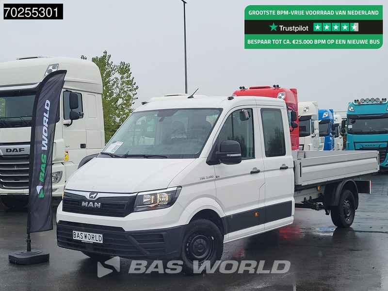 MAN TGE 3.140 Automatik Pritsche AHK Doppel Kabine Klima Tempomat Pickup Airco Dubbel cabine Trekhaak Cruise control - Commercial vehicle: picture 1 MAN TGE 3.140 Automatik Pritsche AHK Doppel Kabine Klima Tempomat Pickup Airco Dubbel cabine Trekhaak Cruise control - Commercial vehicle: picture 1