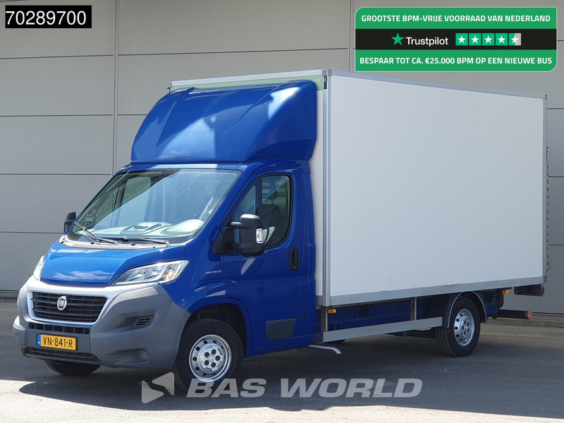 Fiat Ducato 150pk Laadklep Zijdeur Bakwagen Navi Airco Cruise Parkeersensoren Euro5 Meubelbak Koffer 20m3 Airco Cruise control - Closed box van: picture 1 Fiat Ducato 150pk Laadklep Zijdeur Bakwagen Navi Airco Cruise Parkeersensoren Euro5 Meubelbak Koffer 20m3 Airco Cruise control - Closed box van: picture 1