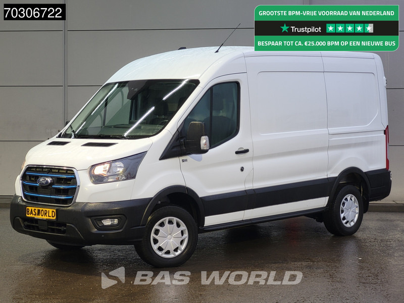 Ford E-Transit Elektrisch 68kWh 317km WLTP L2H2 Navi Airco Cruise Parkeersensoren v+a SYNC4-Display CarPlay Airco Cruise control - Panel van, Electric van: picture 1 Ford E-Transit Elektrisch 68kWh 317km WLTP L2H2 Navi Airco Cruise Parkeersensoren v+a SYNC4-Display CarPlay Airco Cruise control - Panel van, Electric van: picture 1