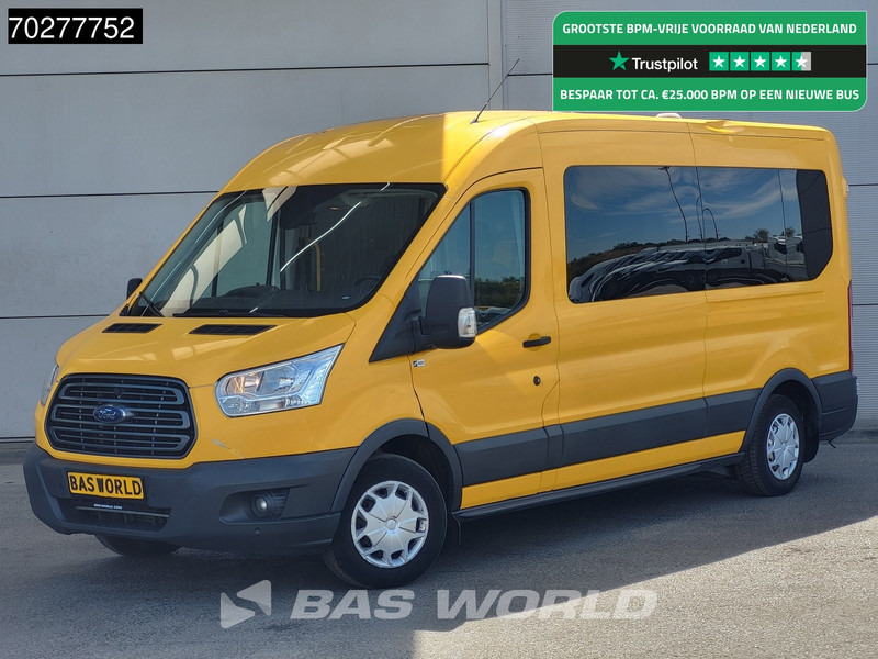 Ford Transit 130pk Personenvervoer Incl.BPM/Ex.BTW Luchtvering Taxi L3H2 Ramp Airco Cruise Parkeersensoren Euro6 Kombi Tourer 11m3 Airco Crui - Minibus, Passenger van: picture 1 Ford Transit 130pk Personenvervoer Incl.BPM/Ex.BTW Luchtvering Taxi L3H2 Ramp Airco Cruise Parkeersensoren Euro6 Kombi Tourer 11m3 Airco Crui - Minibus, Passenger van: picture 1