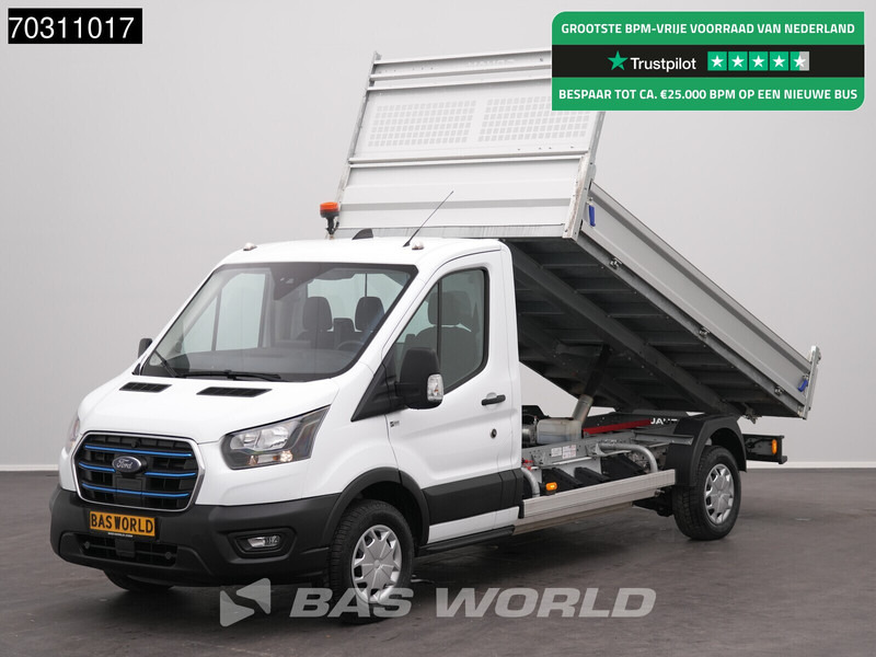 Ford e-Transit 184pk Elektrisch 68kWh 310km WLTP Open Laadbak Airco Cruise Camera CarPlay Euro6 Airco Cruise control - Tipper van, Electric van: picture 1 Ford e-Transit 184pk Elektrisch 68kWh 310km WLTP Open Laadbak Airco Cruise Camera CarPlay Euro6 Airco Cruise control - Tipper van, Electric van: picture 1