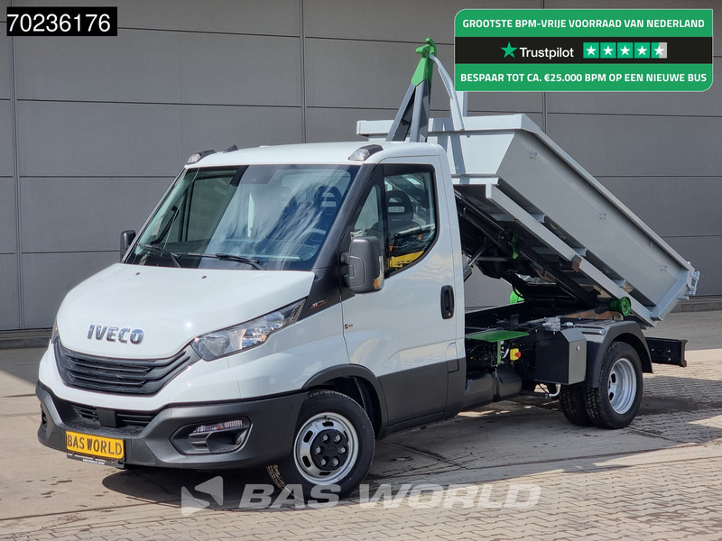 Iveco Daily 35C16 3.0 Haakarm Kipper Hooklift Abrollkipper 3Ton Airco Cruise control - Tipper van: picture 1 Iveco Daily 35C16 3.0 Haakarm Kipper Hooklift Abrollkipper 3Ton Airco Cruise control - Tipper van: picture 1