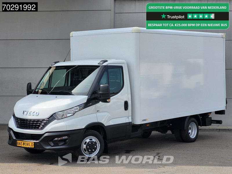 Iveco Daily 35C16 Laadklep Bakwagen Dubbellucht Airco Euro6 Meubelbak Koffer 20m3 Airco - Closed box van: picture 1 Iveco Daily 35C16 Laadklep Bakwagen Dubbellucht Airco Euro6 Meubelbak Koffer 20m3 Airco - Closed box van: picture 1