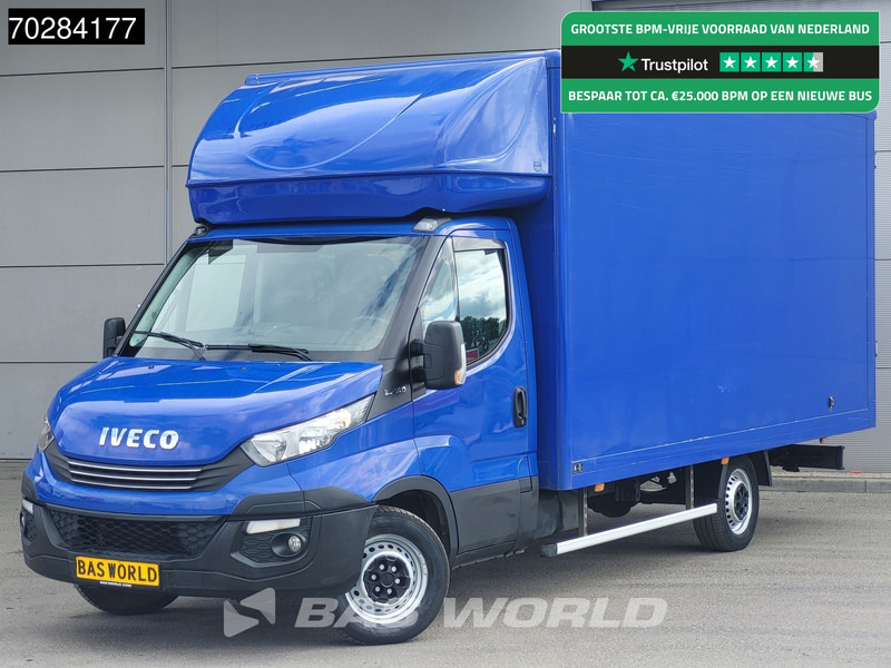 Iveco Daily 35S14 Automaat Bakwagen Achterdeuren 488cm lang! Airco Cruise Camera Euro6 Meubelbak Koffer 24m3 Airco Cruise control - Closed box van: picture 1 Iveco Daily 35S14 Automaat Bakwagen Achterdeuren 488cm lang! Airco Cruise Camera Euro6 Meubelbak Koffer 24m3 Airco Cruise control - Closed box van: picture 1
