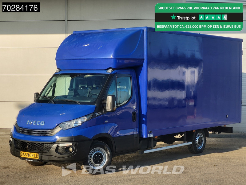 Iveco Daily 35S14 Automaat Bakwagen Achterdeuren 488cm lang! Airco Cruise Euro6 Meubelbak Koffer 24m3 Airco Cruise control - Closed box van: picture 1 Iveco Daily 35S14 Automaat Bakwagen Achterdeuren 488cm lang! Airco Cruise Euro6 Meubelbak Koffer 24m3 Airco Cruise control - Closed box van: picture 1
