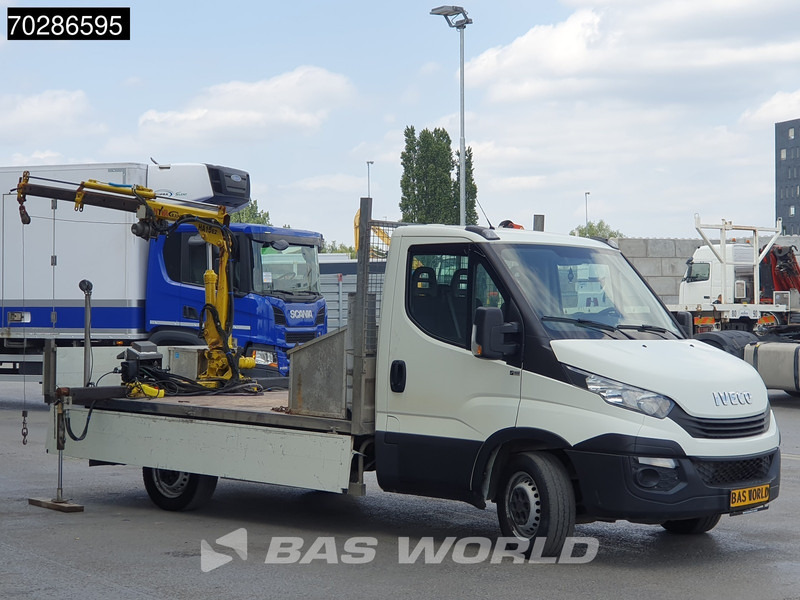 Iveco Daily 35S14 Kraanwagen Open Laadbak Hyva HA15 Euro6 3,5t Trekhaak Crane Kranwagen Kraan Pritsche Pickup Open Box Trekhaak - Open body delivery van: picture 2 Iveco Daily 35S14 Kraanwagen Open Laadbak Hyva HA15 Euro6 3,5t Trekhaak Crane Kranwagen Kraan Pritsche Pickup Open Box Trekhaak - Open body delivery van: picture 2