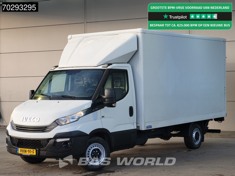 Iveco Daily 35S16 Laadklep 3,5t Trekhaak Bakwagen Airco Euro6 Meubelbak Koffer 19m3 Airco Trekhaak - Closed box van: picture 1 Iveco Daily 35S16 Laadklep 3,5t Trekhaak Bakwagen Airco Euro6 Meubelbak Koffer 19m3 Airco Trekhaak - Closed box van: picture 1