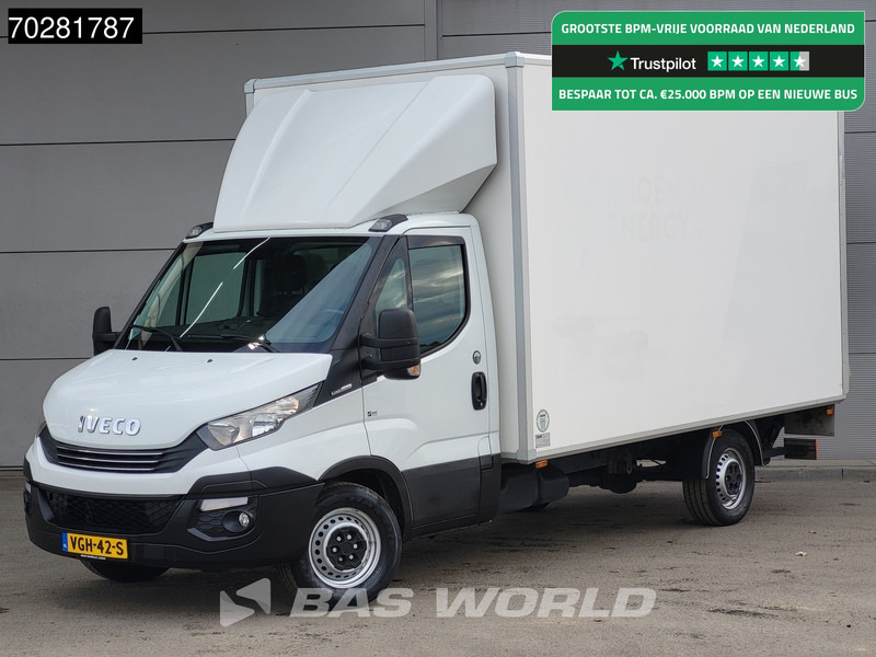Iveco Daily 35S18 3.0L Laadklep Bakwagen Airco Lat om Lat Euro6 Meubelbak Koffer 20m3 Airco - Closed box van: picture 1 Iveco Daily 35S18 3.0L Laadklep Bakwagen Airco Lat om Lat Euro6 Meubelbak Koffer 20m3 Airco - Closed box van: picture 1