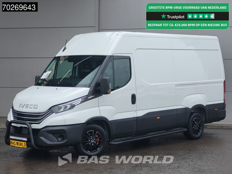 Iveco Daily 35S21 3.0L Automaat Black Edition 2025 model L2H2 Trekhaak Tacho ACC LED CarPlay Velgen Camera 12m3 Airco Trekhaak - Panel van: picture 1 Iveco Daily 35S21 3.0L Automaat Black Edition 2025 model L2H2 Trekhaak Tacho ACC LED CarPlay Velgen Camera 12m3 Airco Trekhaak - Panel van: picture 1
