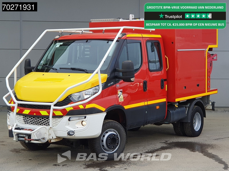 Iveco Daily 70C17 4x4 Achleitner Firetruck Brandweerwagen AWD Allrad Camper 1200liter Airco Dubbel cabine Trekhaak Cruise control - Ambulance: picture 1 Iveco Daily 70C17 4x4 Achleitner Firetruck Brandweerwagen AWD Allrad Camper 1200liter Airco Dubbel cabine Trekhaak Cruise control - Ambulance: picture 1