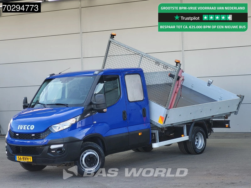 Iveco Daily 70C17 Drie-Zijdige 3.0L Kipper 7-tons Kraan Dubbellucht 170PK 3,5t Trekhaak Airco Tipper Benne Kieper Kraanwagen Crane Kranwagen - Tipper van: picture 1 Iveco Daily 70C17 Drie-Zijdige 3.0L Kipper 7-tons Kraan Dubbellucht 170PK 3,5t Trekhaak Airco Tipper Benne Kieper Kraanwagen Crane Kranwagen - Tipper van: picture 1
