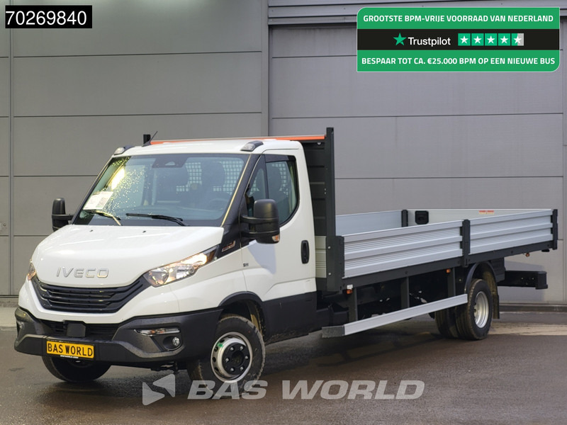 Iveco Daily 70C18 3.0L Automaat 525cm Open laadbak XXL Tacho ACC Navi Airco Pickup Pritsche Airco - Open body delivery van: picture 1 Iveco Daily 70C18 3.0L Automaat 525cm Open laadbak XXL Tacho ACC Navi Airco Pickup Pritsche Airco - Open body delivery van: picture 1