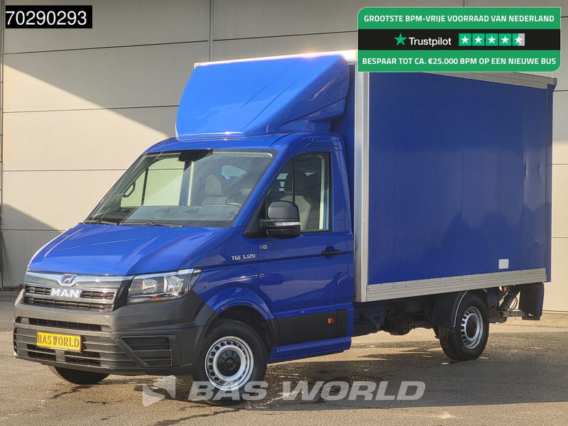 MAN TGE 3.120 D'Hollandia 1000KG Laadklep Bakwagen Airco Euro6 Meubelbak Koffer 15m3 Airco - Closed box van: picture 1 MAN TGE 3.120 D'Hollandia 1000KG Laadklep Bakwagen Airco Euro6 Meubelbak Koffer 15m3 Airco - Closed box van: picture 1