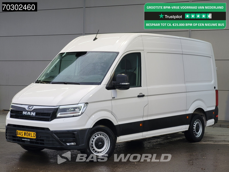 MAN TGE 3.140 Elektrisch 115km WLTP 35,8kWh LED Navi Airco Cruise Camera Parkeersensoren v+a Airco Cruise control - Panel van, Electric van: picture 1 MAN TGE 3.140 Elektrisch 115km WLTP 35,8kWh LED Navi Airco Cruise Camera Parkeersensoren v+a Airco Cruise control - Panel van, Electric van: picture 1