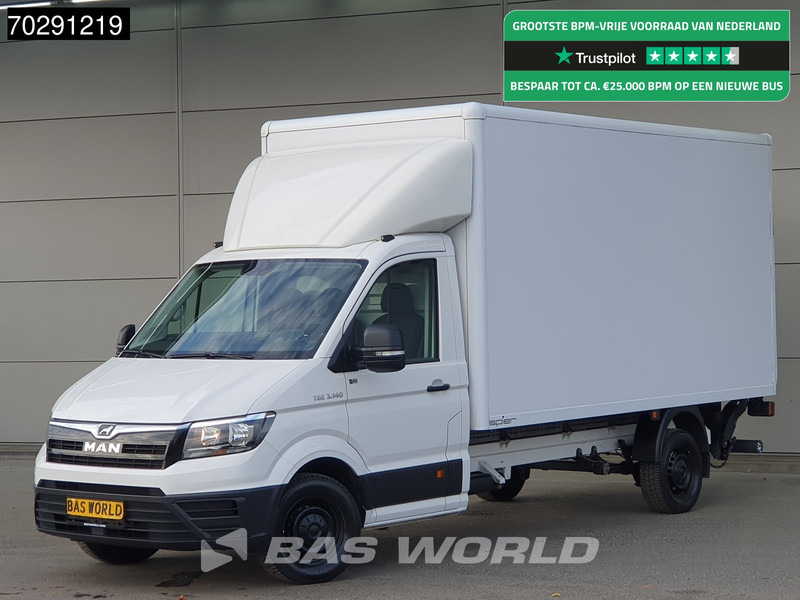 MAN TGE 3.140 Laadklep Automaat Bakwagen Airco Cruise Camera Euro6 Meubelbak Koffer 20m3 Airco Cruise control - Closed box van: picture 1 MAN TGE 3.140 Laadklep Automaat Bakwagen Airco Cruise Camera Euro6 Meubelbak Koffer 20m3 Airco Cruise control - Closed box van: picture 1