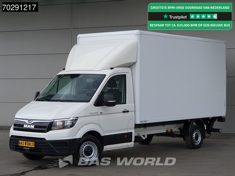 MAN TGE 3.140 Laadklep Bakwagen Airco Cruise Camera Euro6 Meubelbak Koffer 20m3 Airco Cruise control - Closed box van: picture 1 MAN TGE 3.140 Laadklep Bakwagen Airco Cruise Camera Euro6 Meubelbak Koffer 20m3 Airco Cruise control - Closed box van: picture 1