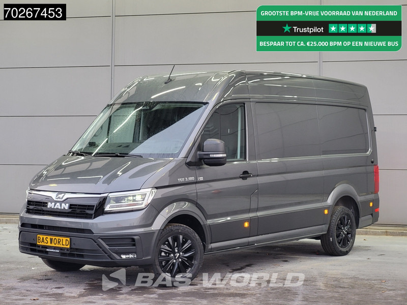 MAN TGE 3.180 Automaat 2025 model Facelift Black Edition L3H3 ACC Trekhaak L2H2 11m3 Airco Trekhaak - Panel van: picture 1 MAN TGE 3.180 Automaat 2025 model Facelift Black Edition L3H3 ACC Trekhaak L2H2 11m3 Airco Trekhaak - Panel van: picture 1