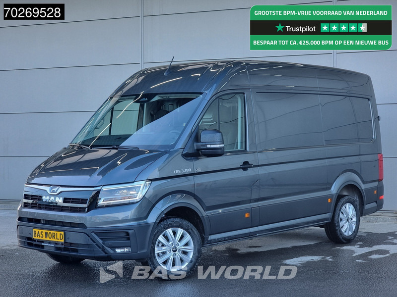 MAN TGE 3.180 Automaat 2025 model Facelift L3H3 Navi CarPlay Camera L2H2 12m3 Airco Cruise control - Panel van: picture 1 MAN TGE 3.180 Automaat 2025 model Facelift L3H3 Navi CarPlay Camera L2H2 12m3 Airco Cruise control - Panel van: picture 1