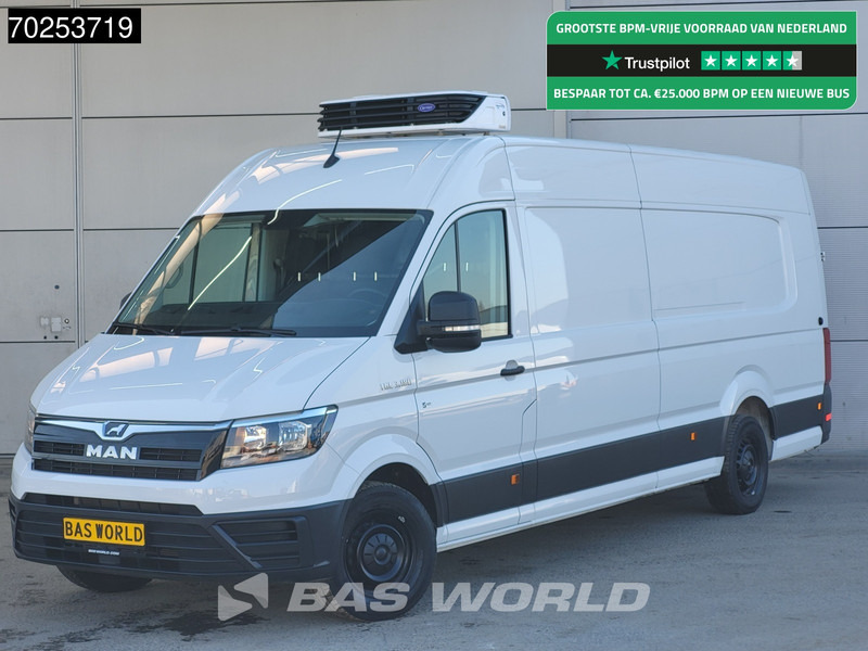 MAN TGE 3.180 Automaat XXL L5H3 Koelwagen Carrier Xarios 350 230V stekker Cruise Carplay Camera Airco Koeler Kühlwagen 14m3 Airco Cruise contr - Refrigerated delivery van: picture 1 MAN TGE 3.180 Automaat XXL L5H3 Koelwagen Carrier Xarios 350 230V stekker Cruise Carplay Camera Airco Koeler Kühlwagen 14m3 Airco Cruise contr - Refrigerated delivery van: picture 1
