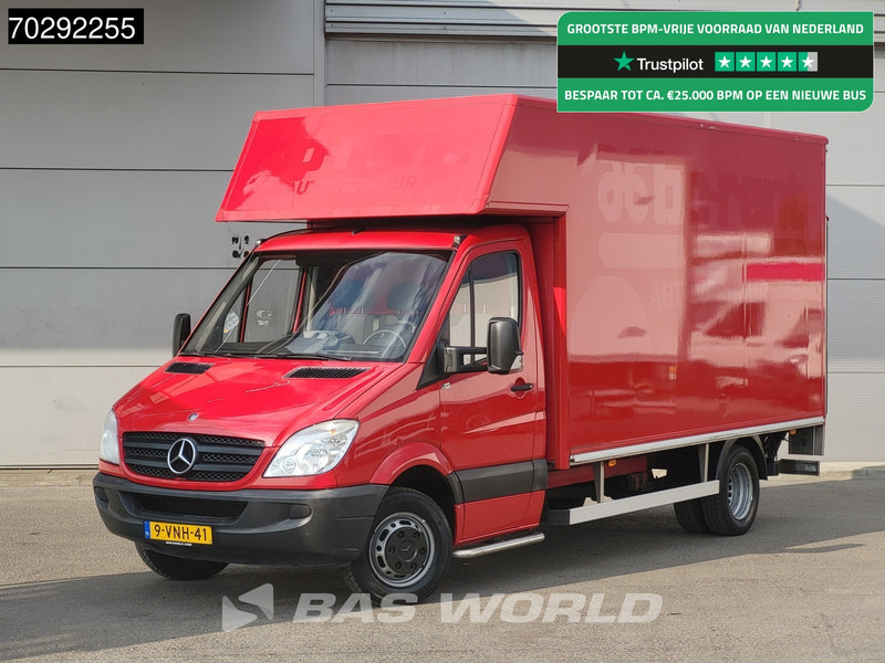 Mercedes-Benz Sprinter 513 CDI NL Bakwagen Laadklep Zijdeur Meubelbak Koffer LBW 19m3 Airco - Closed box van: picture 1 Mercedes-Benz Sprinter 513 CDI NL Bakwagen Laadklep Zijdeur Meubelbak Koffer LBW 19m3 Airco - Closed box van: picture 1