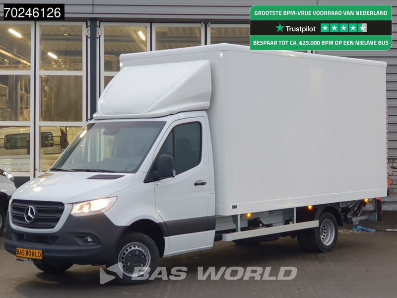 Mercedes-Benz Sprinter 515 CDI Automaat 1000kg Laadklep Zijdeur Dubbellucht Bakwagen MBUX Airco Cruise MBUX Koffer Meubelbak 21m3 Airco Cruise control - Closed box van: picture 1 Mercedes-Benz Sprinter 515 CDI Automaat 1000kg Laadklep Zijdeur Dubbellucht Bakwagen MBUX Airco Cruise MBUX Koffer Meubelbak 21m3 Airco Cruise control - Closed box van: picture 1