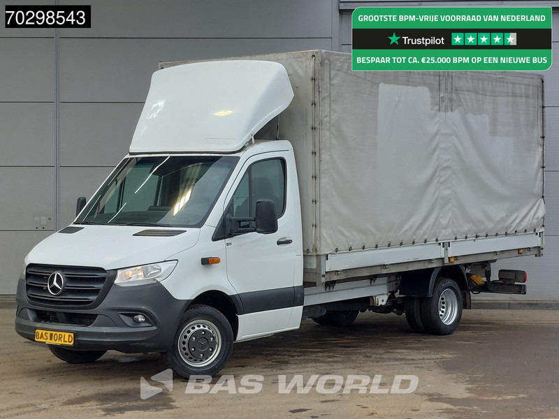Mercedes-Benz Sprinter 519 CDI 3.0L V6 Automaat 484cm Dubbellucht Huif Bakwagen 190PK Airco Cruise Euro6 Meubelbak Koffer Airco - Curtain side van: picture 1 Mercedes-Benz Sprinter 519 CDI 3.0L V6 Automaat 484cm Dubbellucht Huif Bakwagen 190PK Airco Cruise Euro6 Meubelbak Koffer Airco - Curtain side van: picture 1