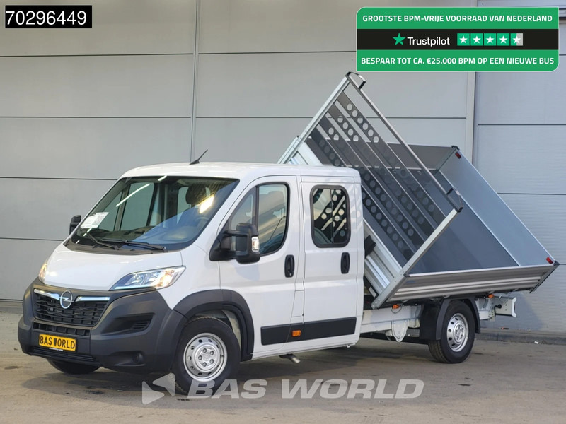 Opel Movano 140PK Driezijdige Kipper Dubbel Cabine Airco Cruise Euro6 Tipper Benne Kieper Dreiseitenkipper Airco Cruise control - Tipper van: picture 1 Opel Movano 140PK Driezijdige Kipper Dubbel Cabine Airco Cruise Euro6 Tipper Benne Kieper Dreiseitenkipper Airco Cruise control - Tipper van: picture 1