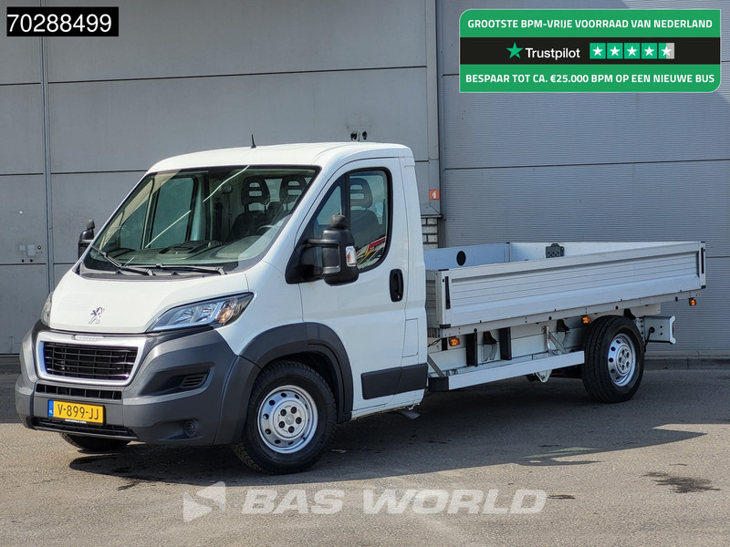 Peugeot Boxer 165PK Open Laadbak Luchtvering Trekhaak Navi Airco Euro6 Pritsche Pickup Open Box Airco Trekhaak - Open body delivery van: picture 1 Peugeot Boxer 165PK Open Laadbak Luchtvering Trekhaak Navi Airco Euro6 Pritsche Pickup Open Box Airco Trekhaak - Open body delivery van: picture 1