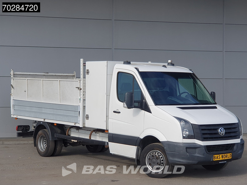 Volkswagen Crafter 136pk Open Laadbak met Kist Dubbellucht 3,5t Trekhaak Airco Euro6 Tipper Benne Kieper Airco Trekhaak - Open body delivery van: picture 3 Volkswagen Crafter 136pk Open Laadbak met Kist Dubbellucht 3,5t Trekhaak Airco Euro6 Tipper Benne Kieper Airco Trekhaak - Open body delivery van: picture 3